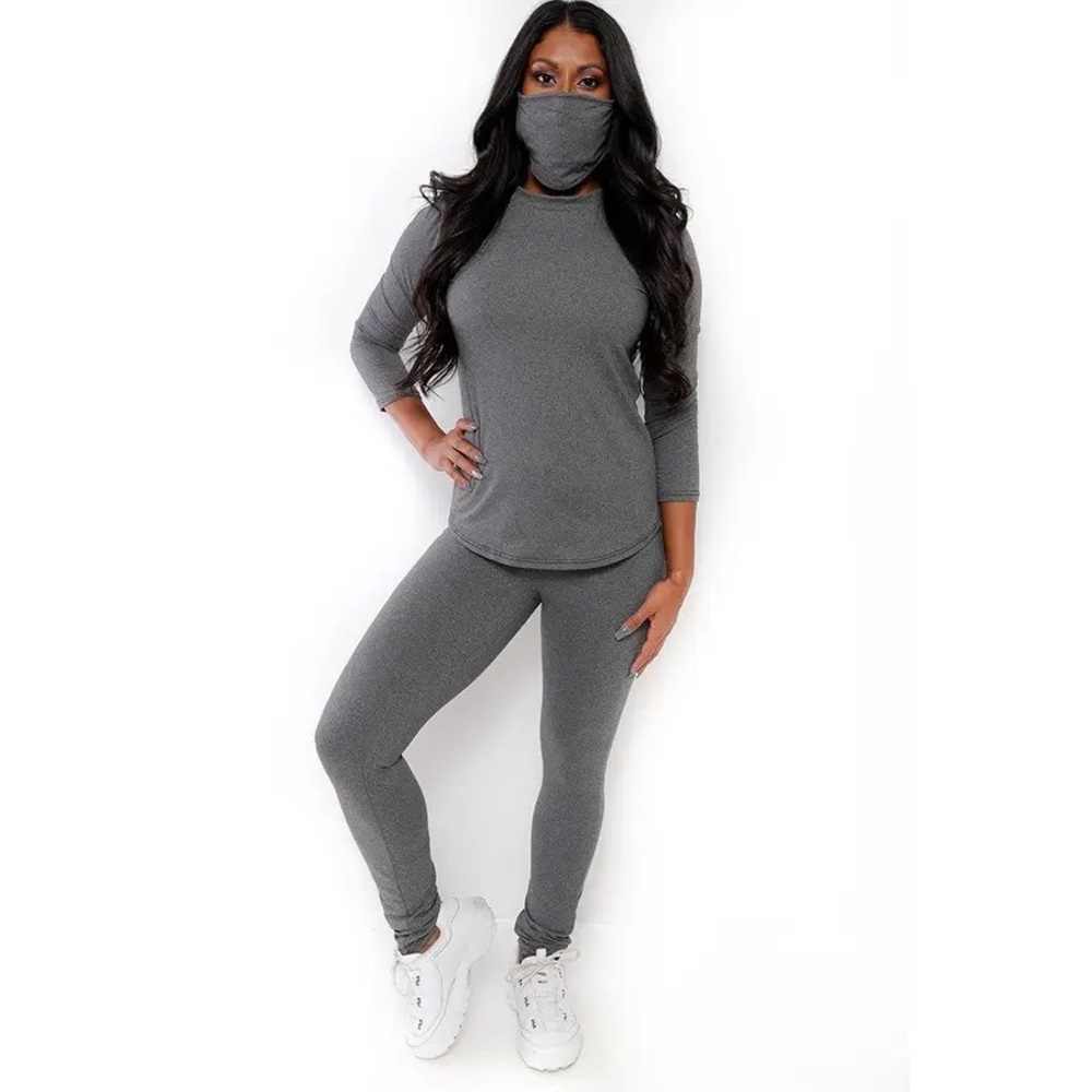 Charcoal Three Piece sets